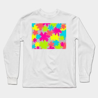 NEON FLOWERS Long Sleeve T-Shirt